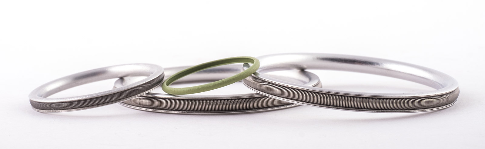 Metal O Rings PTFE Seals Spring Energized Metal Gaskets